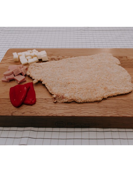 Cachopo - York, queso y pimiento piquillo 700 gr aprox
