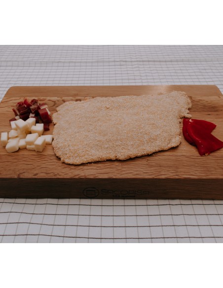 Cachopo - Jamón serrano, queso y pimiento piquillo 700 gr aprox