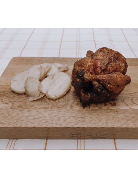 Pollo asado con patatas 1 ud