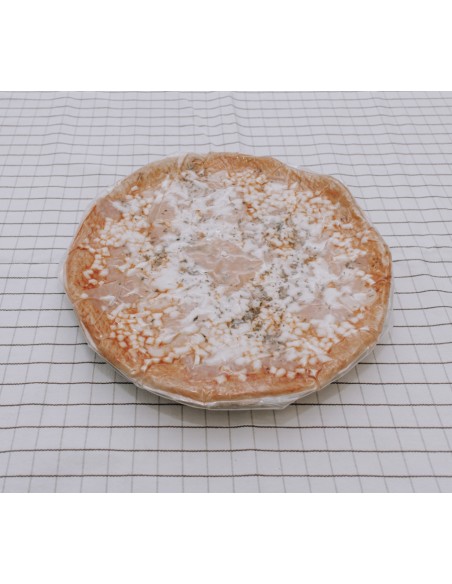 Pizza casera York y queso 1 ud