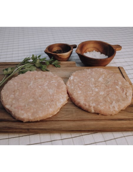 Burgers - Pollo y cebolla - 2 uds x 200 gr