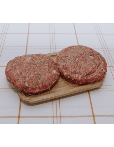 Burgers rellenas - Jalapeños con queso azul 2 uds x 300 gr