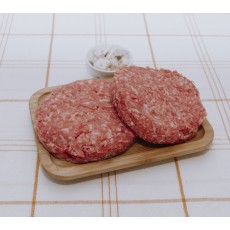 Burgers rellenas - Mozzarella, Emmental, cheddar y rulo de cabra 2 uds x 300 gr