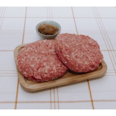 Burgers rellenas - Rulo de cabra y cebolla caramelizada 2 uds x 300 gr