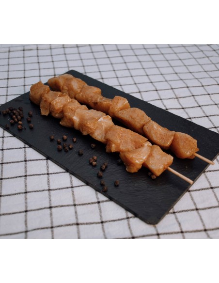 Brochetas de pollo curry 2 uds