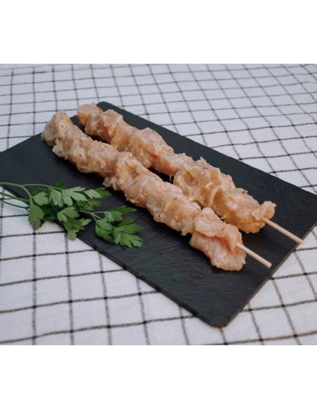 Brochetas de pollo kebab 2 uds
