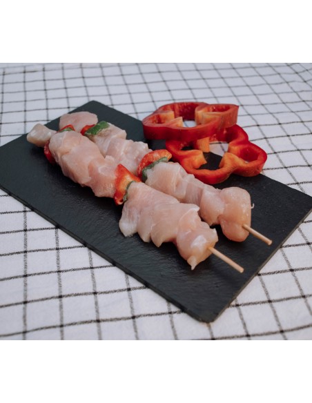 Brochetas de pollo 2 uds