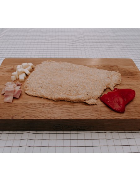 Cachopo - Bacon, queso y pimiento piquillo 700 gr aprox